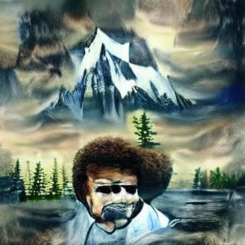 gangsta bob ross