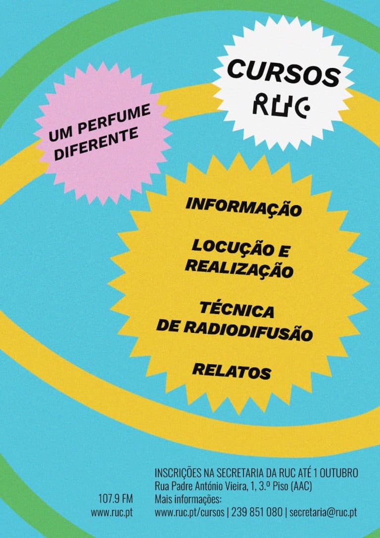 Cartaz Cursos RUC