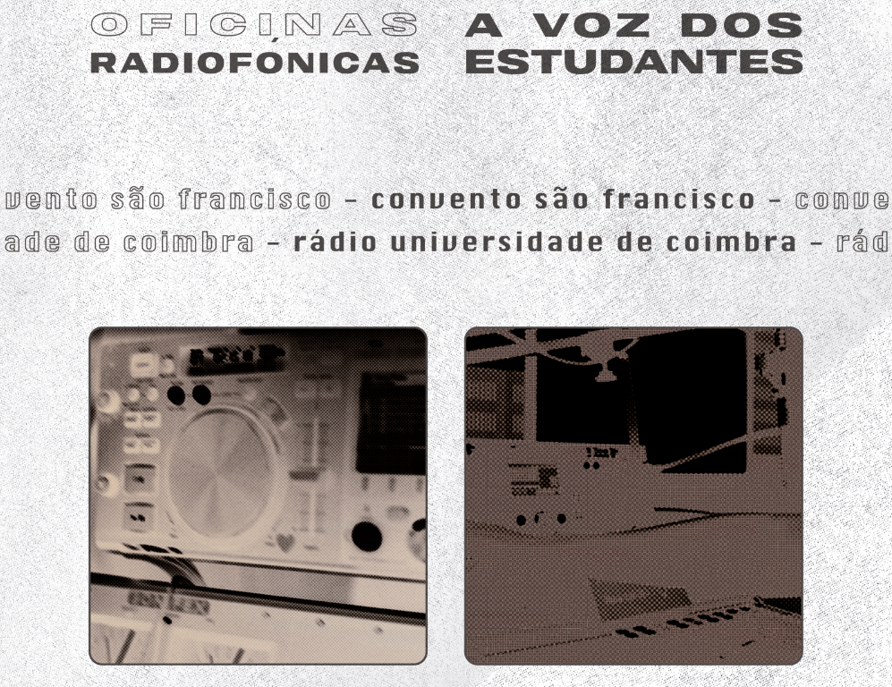 imagem do programa Oficinas Radiofónicas “A Voz dos Estudantes”